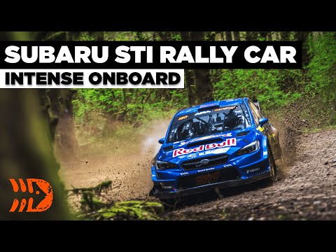 Intense Rally Onboard | Subaru Motorsports USA | Olympus Rally 2021