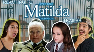 MATILDA the Musical | Trailer Reaction | Netflix 2022