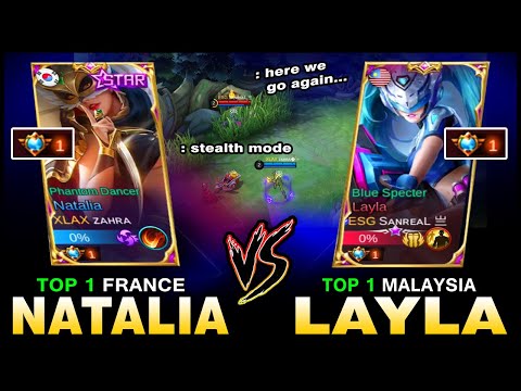 Layla Worst Counter & Nats Easy Food? France Top 1 Supreme Natalia vs. Malaysia Top 1 Supreme Layla