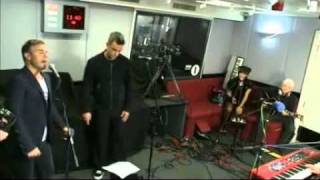 Gary Barlow &amp; Robbie Williams - Shame Live on BBC Radio 1 - Live Lounge