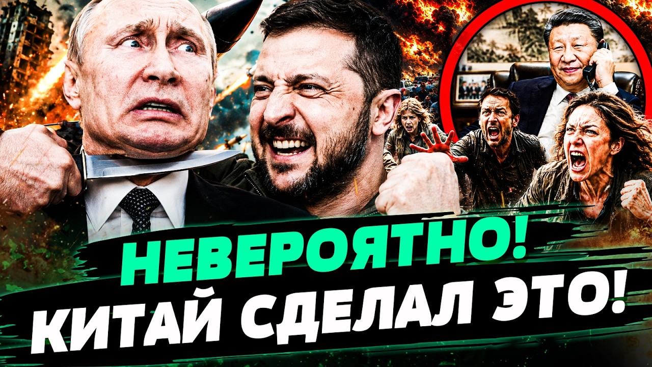 🔥ПРЯМО ИЗ РФ! ПУТИН ПРЕДАЛ РОССИЯН! КИТАЙ ГОТОВИТСЯ К ПЕРЕВОРОТУ! УКРАИНЦЫ Ж