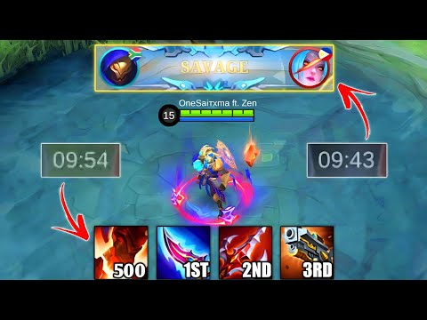 WTF 500 STACK IN JUST 9 MINUTES AND PERFECT SAVAGE🔥 | ALDOUS BEST BUILD 2023