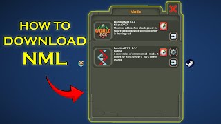 How To Download NML Tutorial! (New Modding Method!) | Worldbox