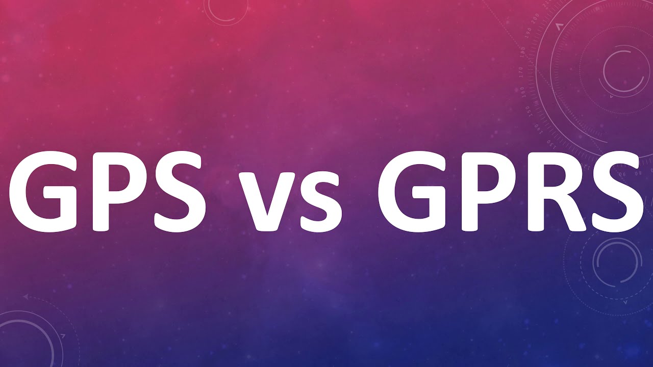 GPS vs GPRS || Aney Academy