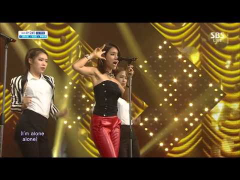 Lush   Miserable Inkigayo 130804