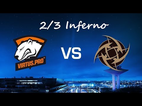 Virtus.pro vs NiP - 2/3 Inferno. Мажор EMS One Katowice 2014 ФИНАЛ. CS:GO