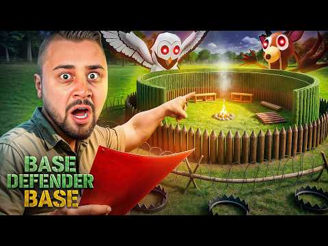 Eine BASE DEFENDER BASE bauen in 99 Nächte im Wald 🔦