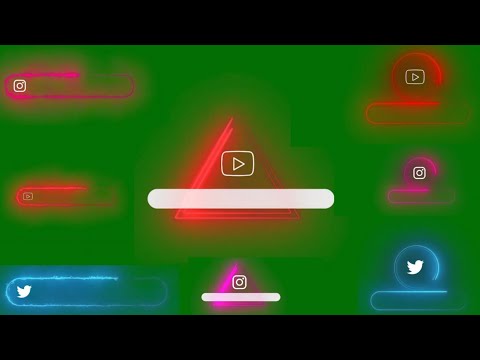 Youtube Twitter Instagram Animation Subscribe Button
