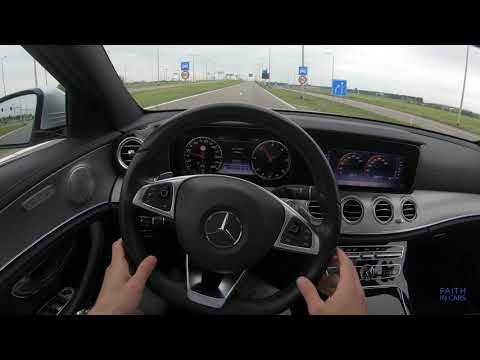 Mercedes Benz E220d W213 POV driving experience - 4K High Quality