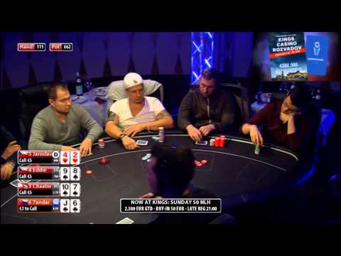 CASH KINGS E35 2/2 - DE - NLH 2/5 ante 5 - Live cash game poker show