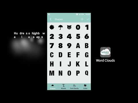 Word Clouds: word art designer Video