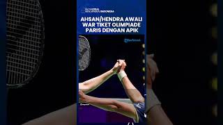 Tanpa Kesulitan Berarti: Ahsan/Hendra Awali War Tiket Olimpiade Paris dengan Apik Malaysia Masters