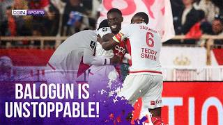 AS Monaco vs Marseille. Ligue 1 Gol  BALOGUN IS UNSTOPPABLE!