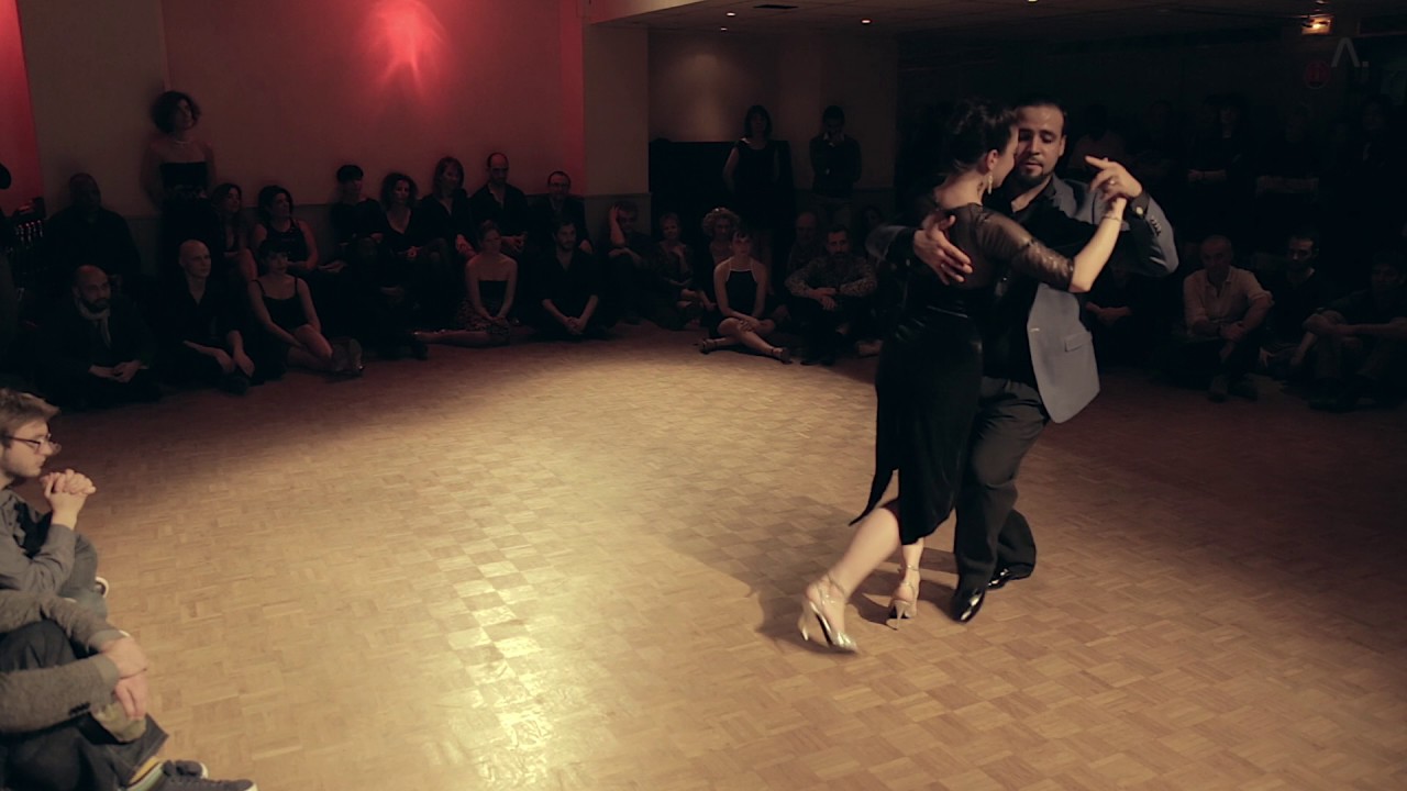 Malena Martos y John Zabala 4/4 Tango Isla de Capri Milonga El Garron Paris