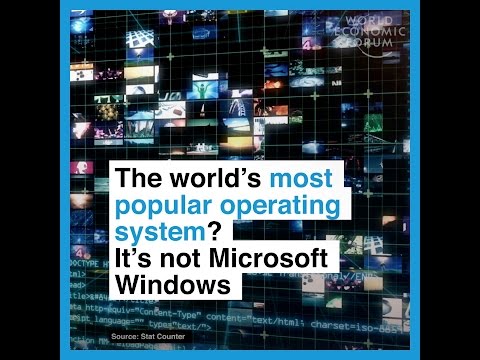 The world's most popular operating system  It's not Microsoft Windows