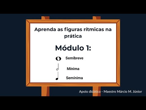 Figuras Rítmicas — Semibreve, Mínima e Semínima | Aula de Leitura Rítmica (Módulo 1)