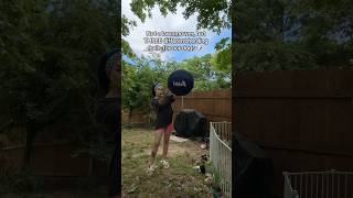 TAG the lawnmower companies. #manifestation #lawncare #herdingball #samples #dogmom