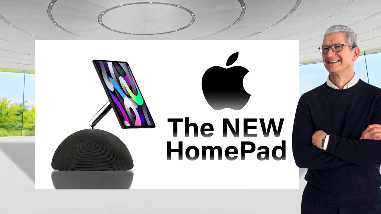 APPLE HomePad 2025 with AI Powered Security Camera LEAKED!