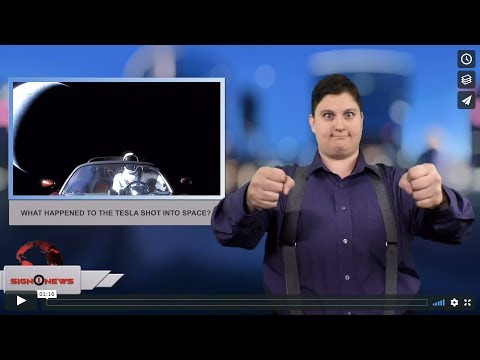 What happened to the Tesla shot into space? (ASL 2.10.18)