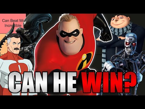 Ranking Villains By Their Chances of Beating Mr. Incredible!