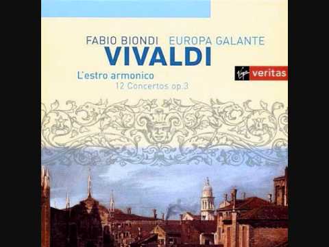 Vivaldi Concerto No. 11 in D minor RV 565 (Europa Galante)