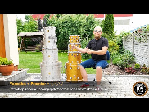 MW-Vintage.pl - Prezentacja zestawów perkusyjnych Yamaha Maple Custom i Premier Genista 🥁 🥁 🥁