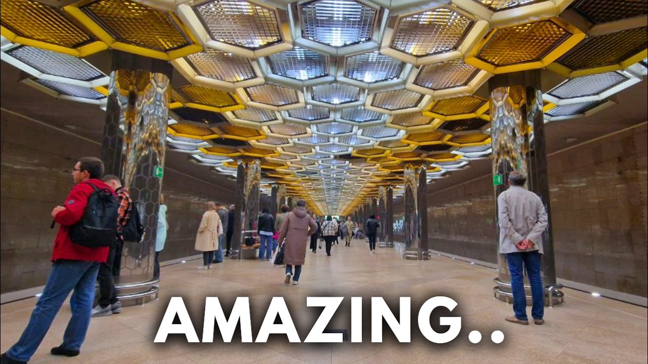 I Went on the Yekaterinburg Metro (Full Tour)