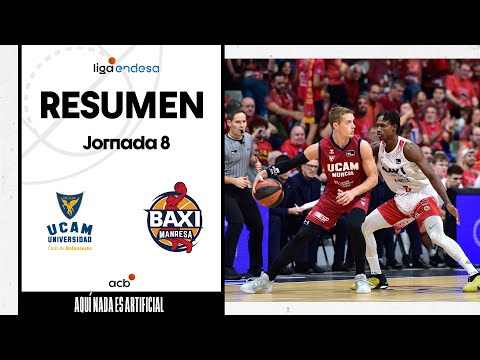 UCAM Murcia - BAXI Manresa  (87-74) GAME HIGHLIGHTS | Liga Endesa 2023-24