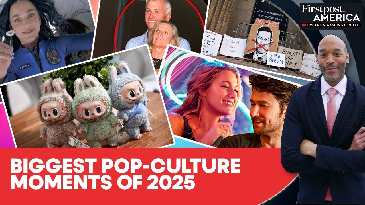 Pop Culture 2025: Labubu, Swift-Kelce, Coldplay Kiss Cam, Louvre Heist & Ghibli | Firstpost America