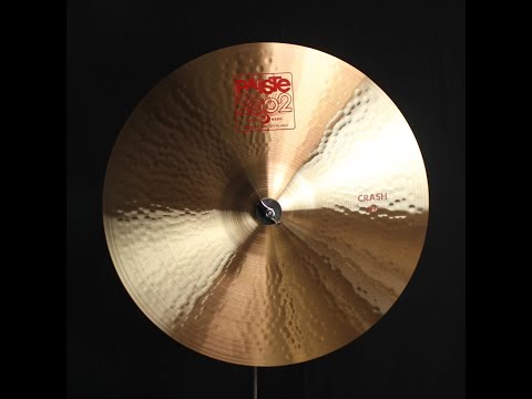 Paiste 19" 2002 Crash - 1661g (video demo) image 2