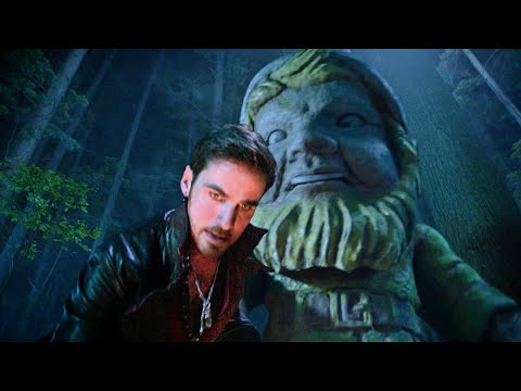 Once Upon A Time 7x07 Hook And Mr Smee Is Looking For The Magic Flower - Hook Sings In The Garden