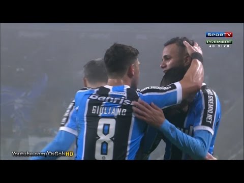 Gol de Luan, Grêmio 2 x 0 Cruzeiro - Brasileirão 19/06/2016 [HD]
