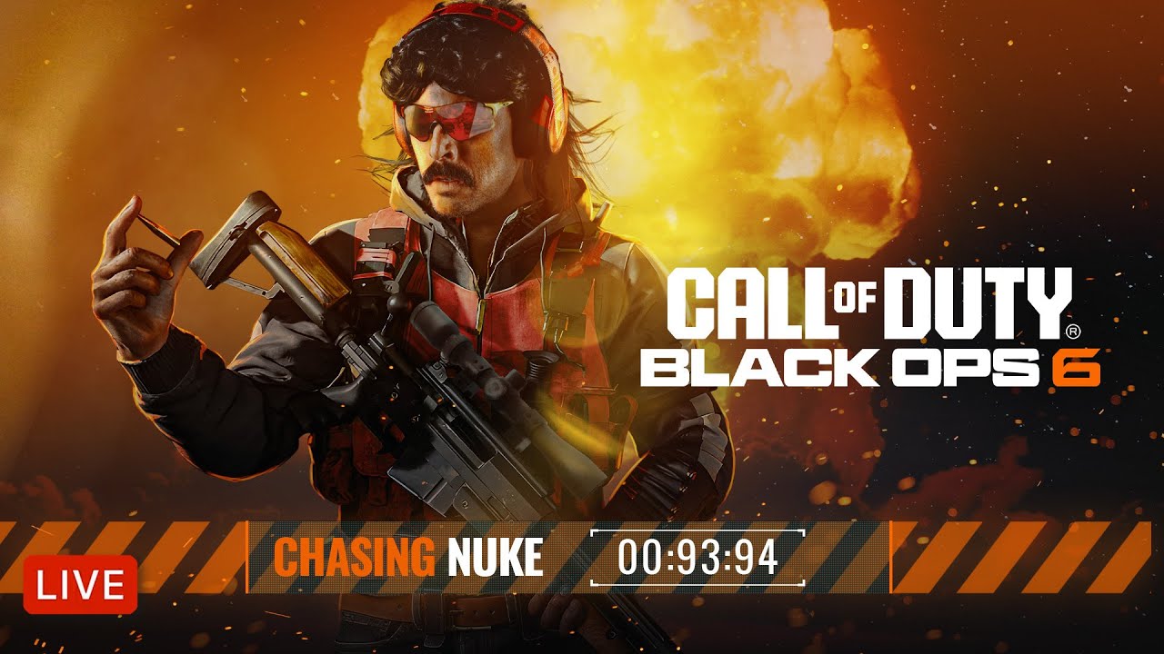 🔴LIVE - DR DISRESPECT - BLACK OPS 6 - CHASING NUKE