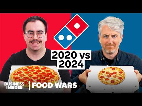 美國多米諾與英國多米諾 2020 vs 2024 | 美食大戰 | Insider Food (US vs UK Domino's 2020 vs 2024 | Food Wars | Insider Food)