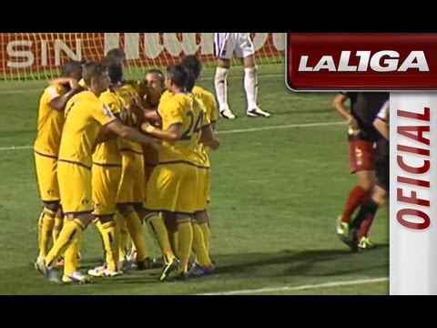 Gol de Christian (1-0) en el AD Alcorcón - Recreativo de Huelva - HD