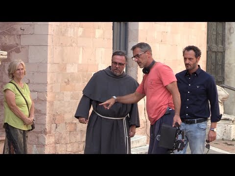 Set del film Nati 2 Volte con Fabio Troiano ed Euridice Axen