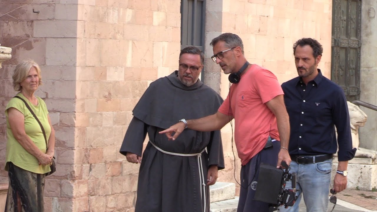 Set del film Nati 2 Volte con Fabio Troiano ed Euridice Axen