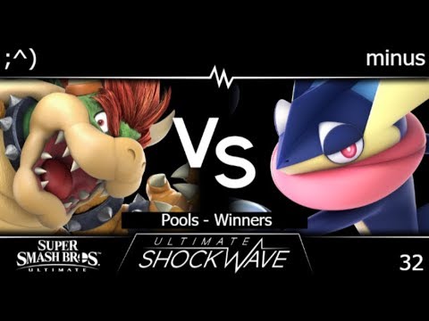 USW 32 - ;^) (Bowser) vs minus (Greninja) Pools - Winners - SSBU