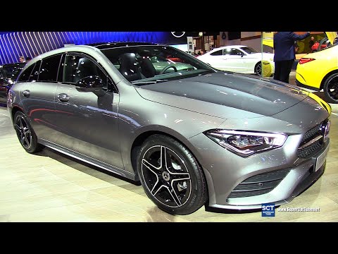 2020 Mercedes Benz CLA 180d Shooting Brake - Exterior Interior Walkaround - 2020 Brussels Auto Show