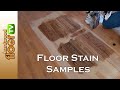 Hardwood Floor Stain Color Samples