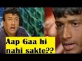 OMG Fighting with Judges | Indian Idol | season 3 | Must watch | AVI