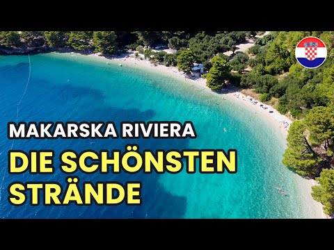Die schönsten Strände der Makarska Riviera • Kroatien 4K