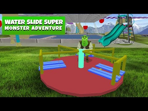 Water Slide Super Monster Adventure Video
