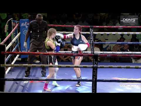 Julie Grande vs Natacha Almeida   PFF Muay Thai Pro AM Banntamweight