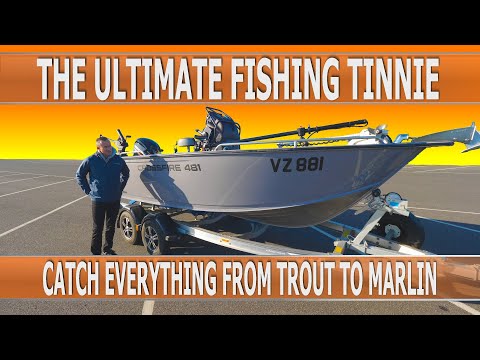 Lee Rayners Customised All Round Aluminium Fishing Boat - Stacer 481 Crossfire