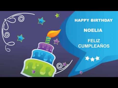 Noelia - Card Tarjeta - Happy Birthday