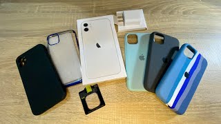 Download lagu iPhone 11 unboxing 2021 with cases mp3