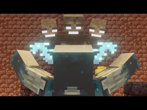Warden vs Wither (Minecraft Animation)