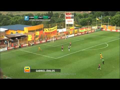 Gol de Ávalos. Crucero 3 - Patronato 0. Fecha 21. Torneo Primera B Nacional 2014. FPT.