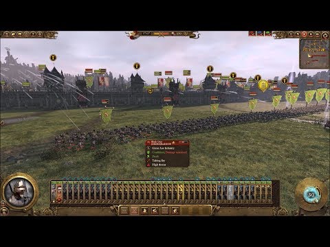Epic Battle! The Third Siege of Altdorf! Total War: Warhammer Gameplay